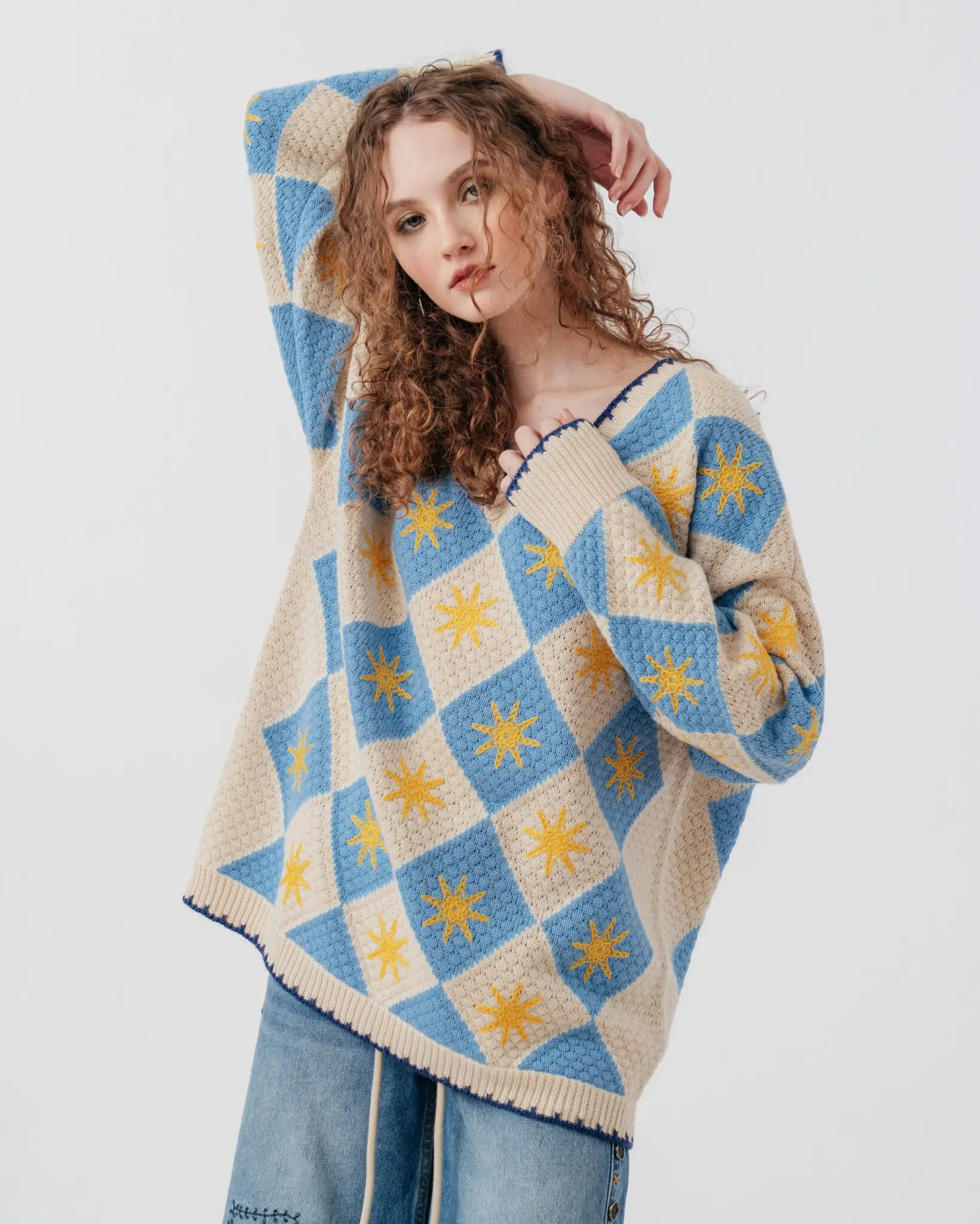 Calcifer Oversized Sweater