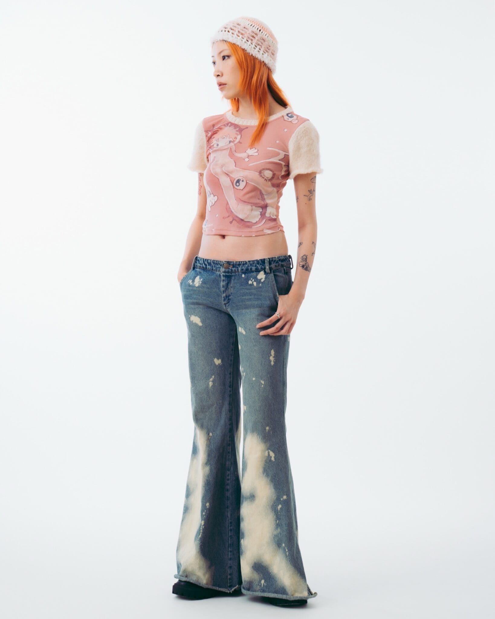 Lulu in Space Mesh Tee – sixthdimension.shop