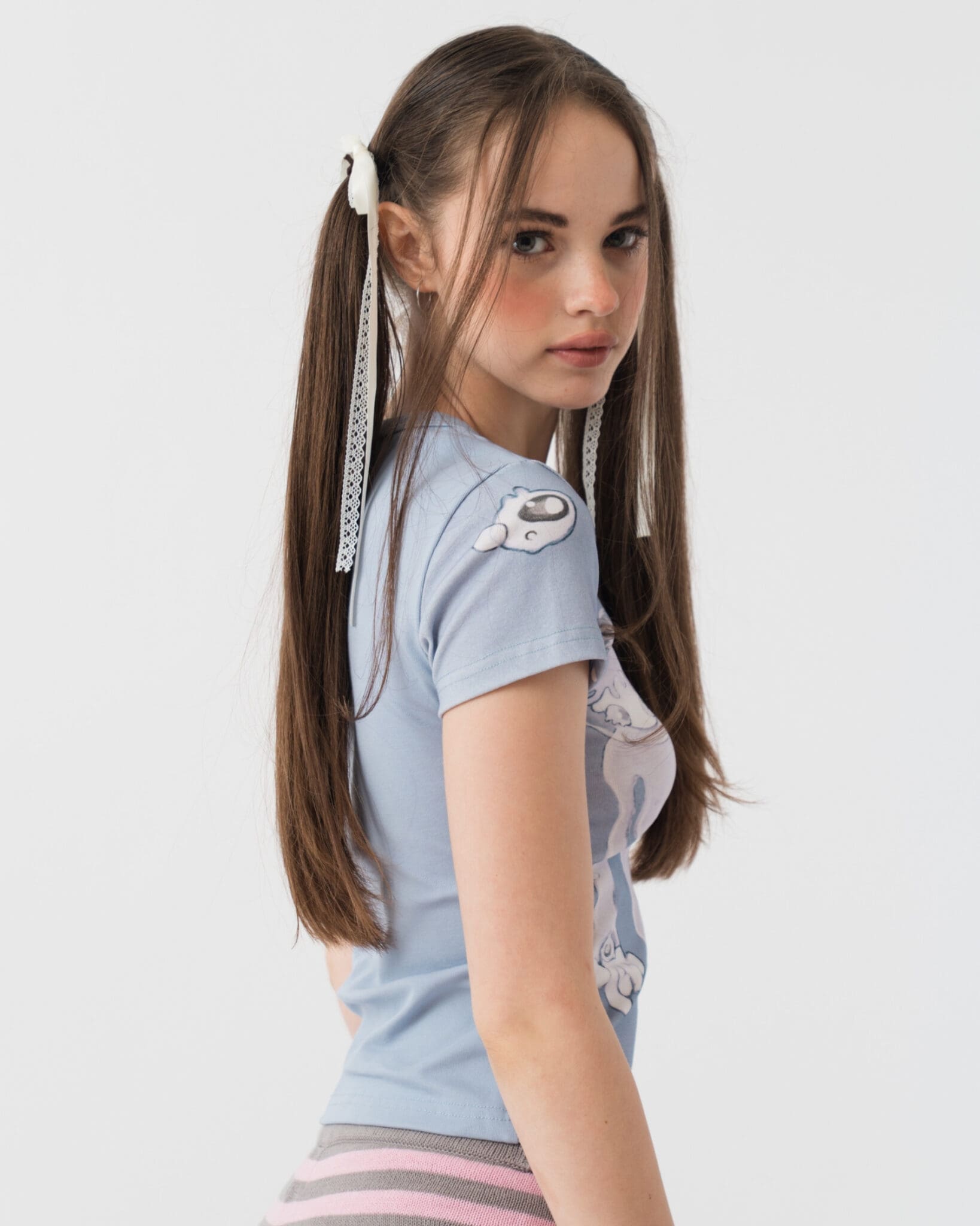 Lulu Blue Tee – sixthdimension.shop