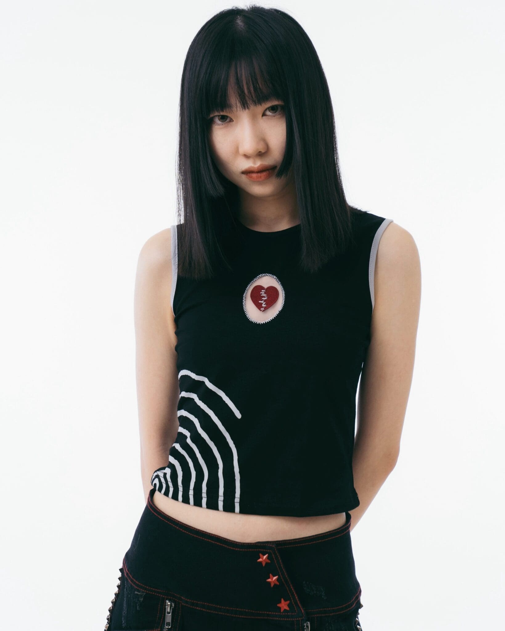 トップス FRANGANT Torso tops BLACK Dr. Frank Tank Top – sixthdimension.shop