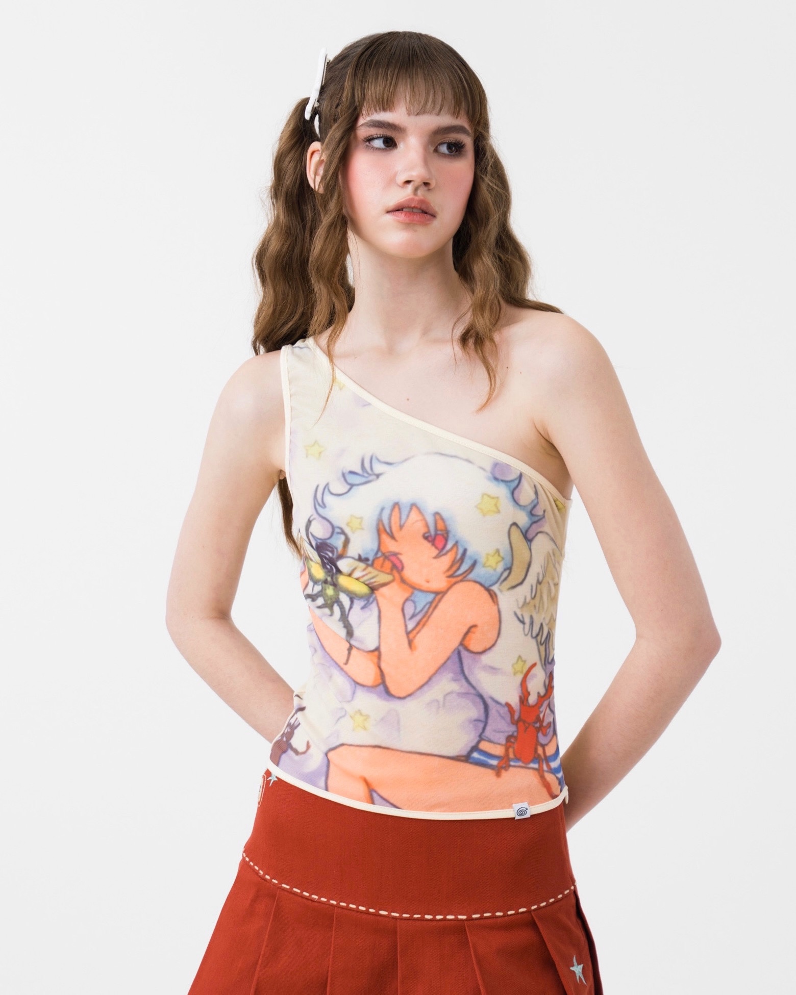 Oliwa Asymmetric Mesh Top