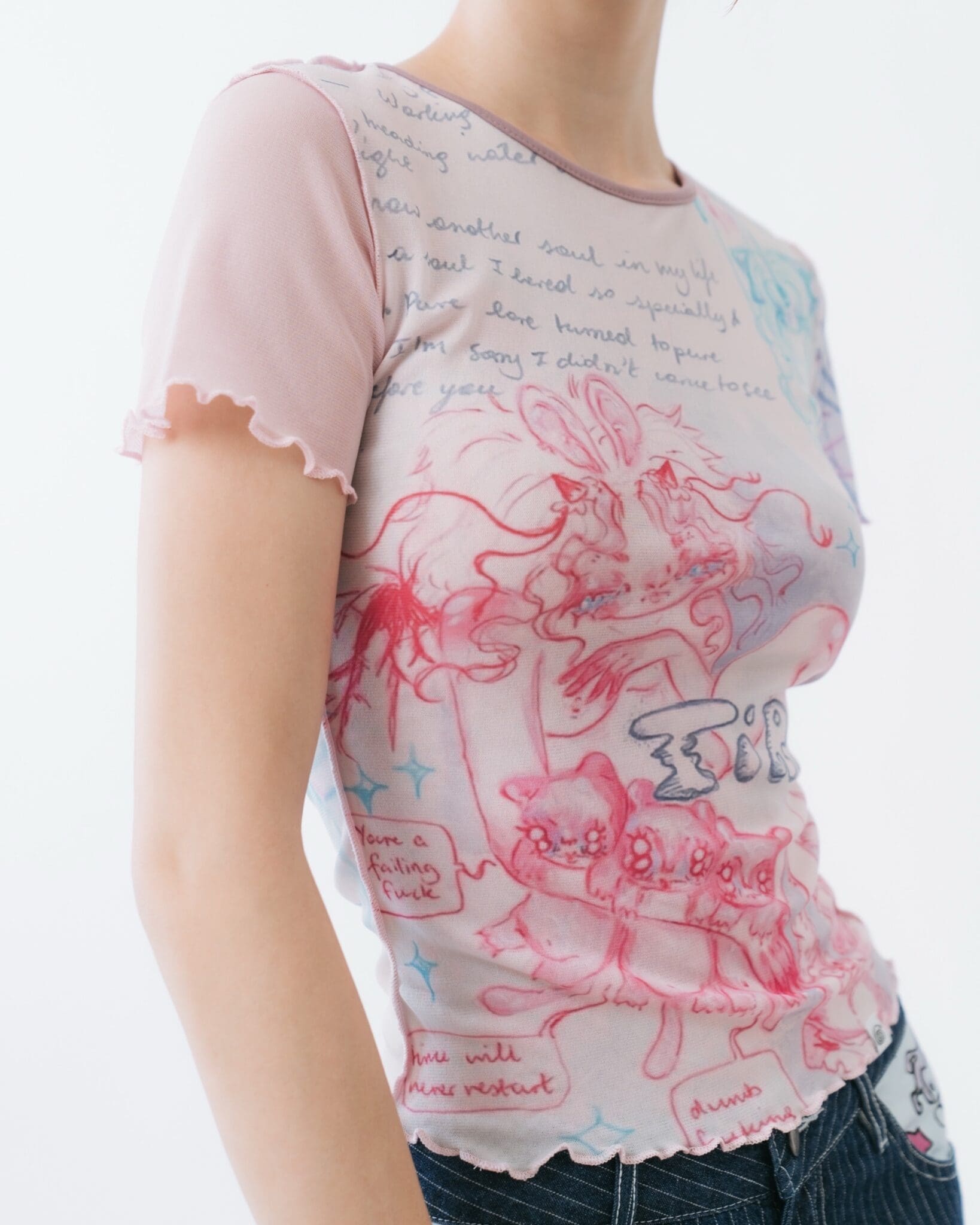 Lazy Mesh Top – sixthdimension.shop
