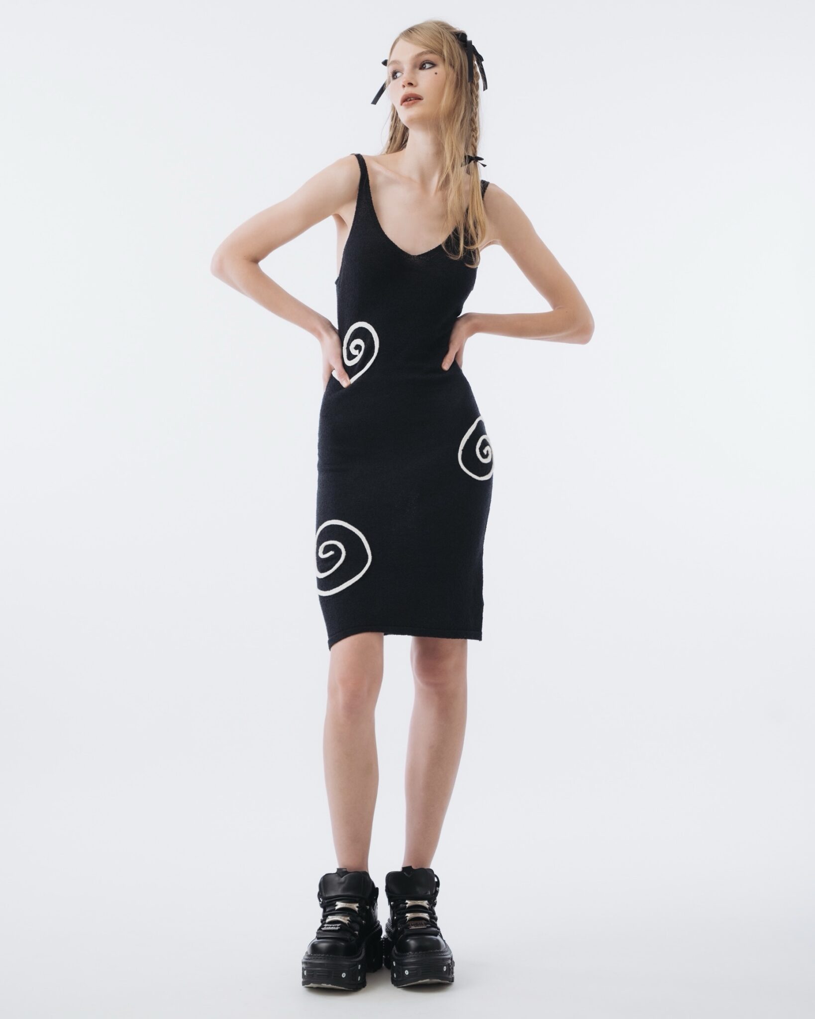 Swirls Midi Dress