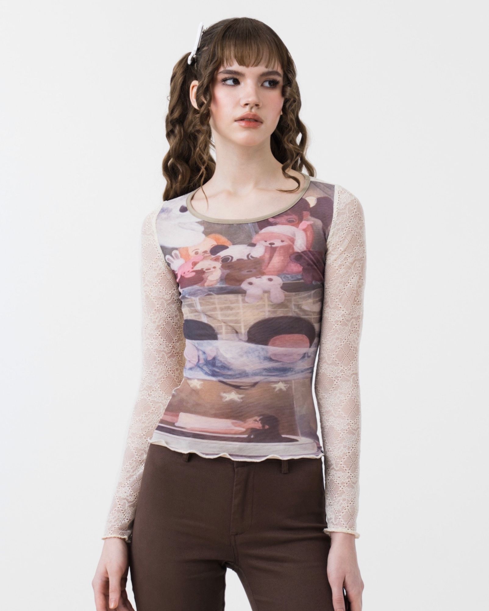 House of Tears Mesh Top