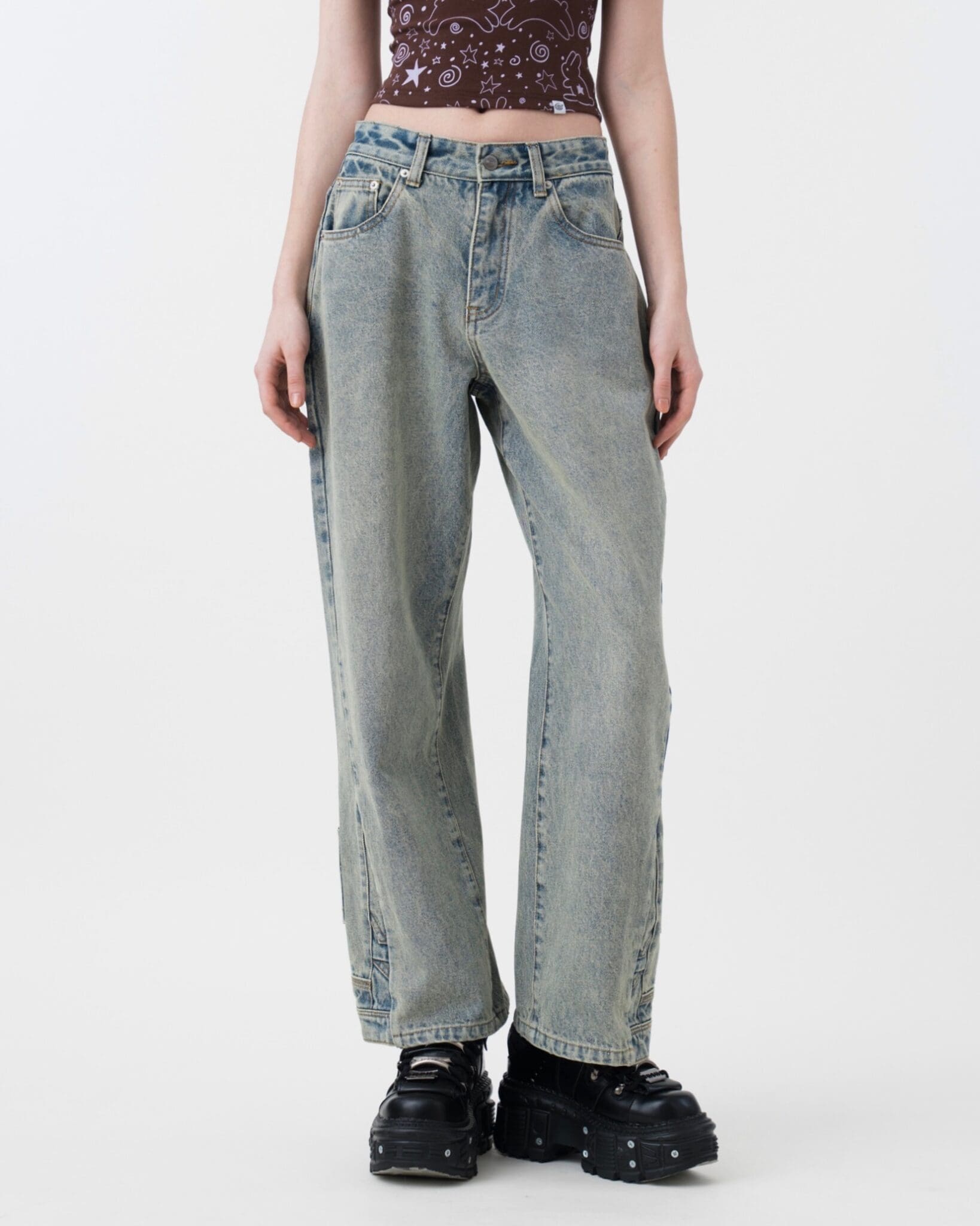 Upside Down Adjustable Jeans – sixthdimension.shop