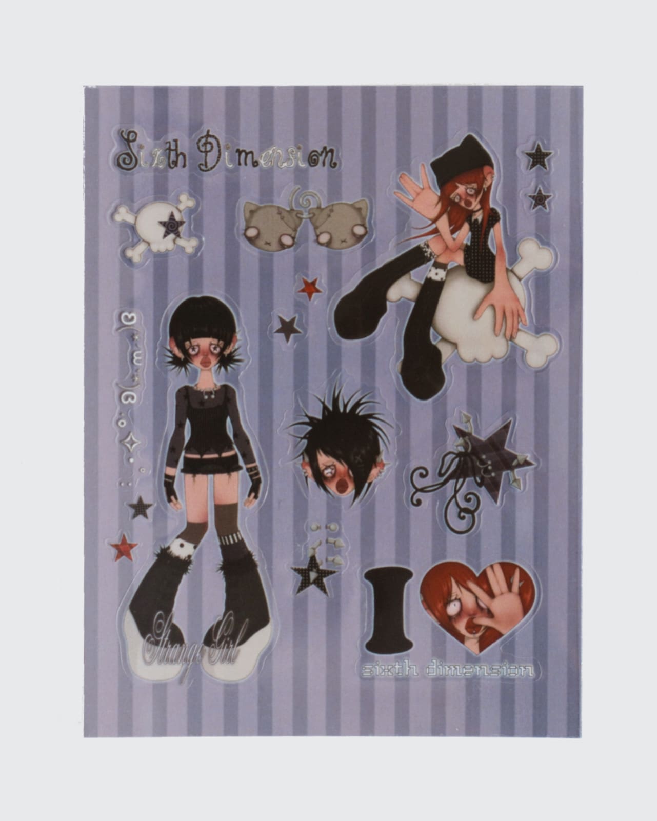 Juliah X Sixth Dimension Sticker Sheet