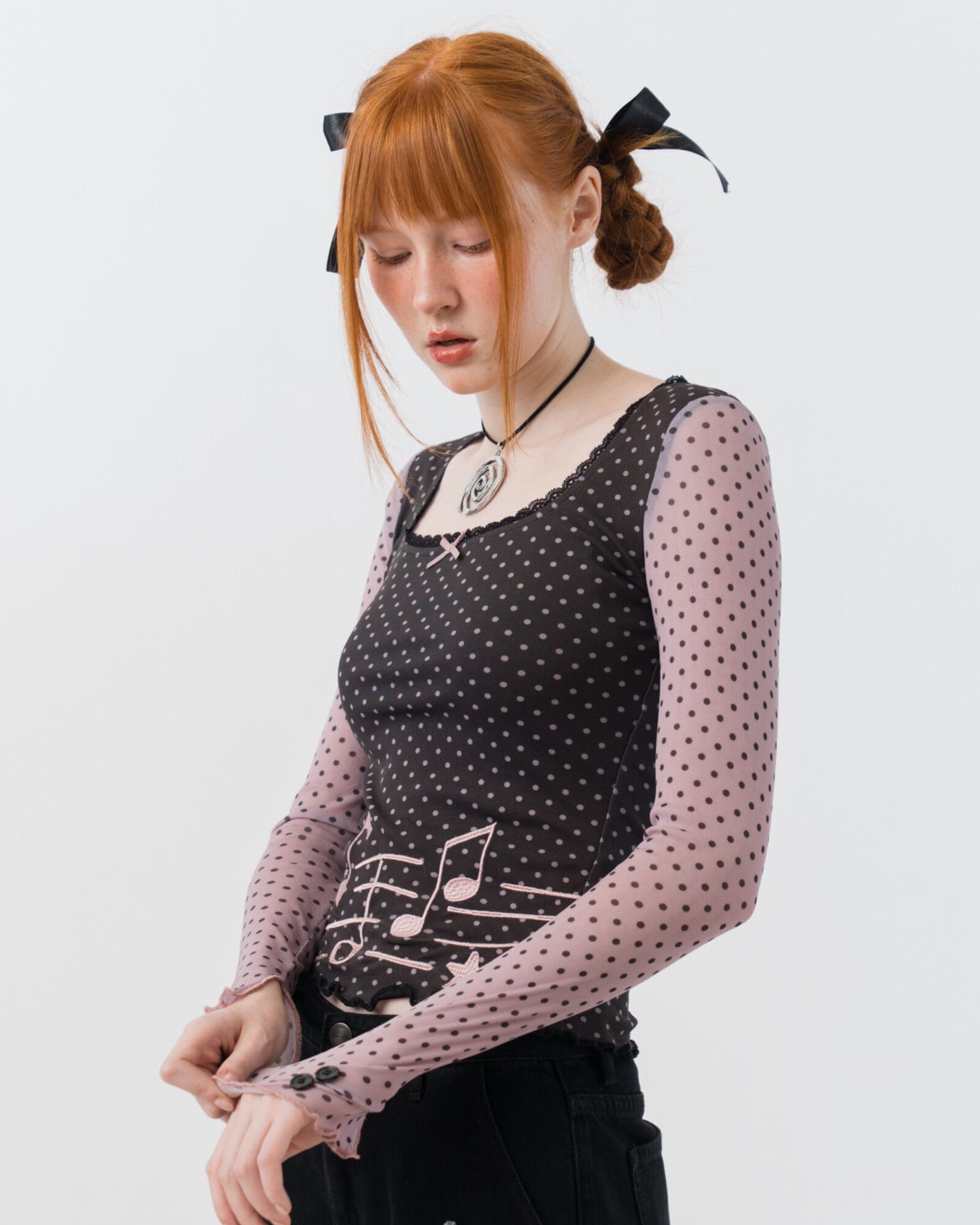 Cherry Melody Mesh Top – sixthdimension.shop