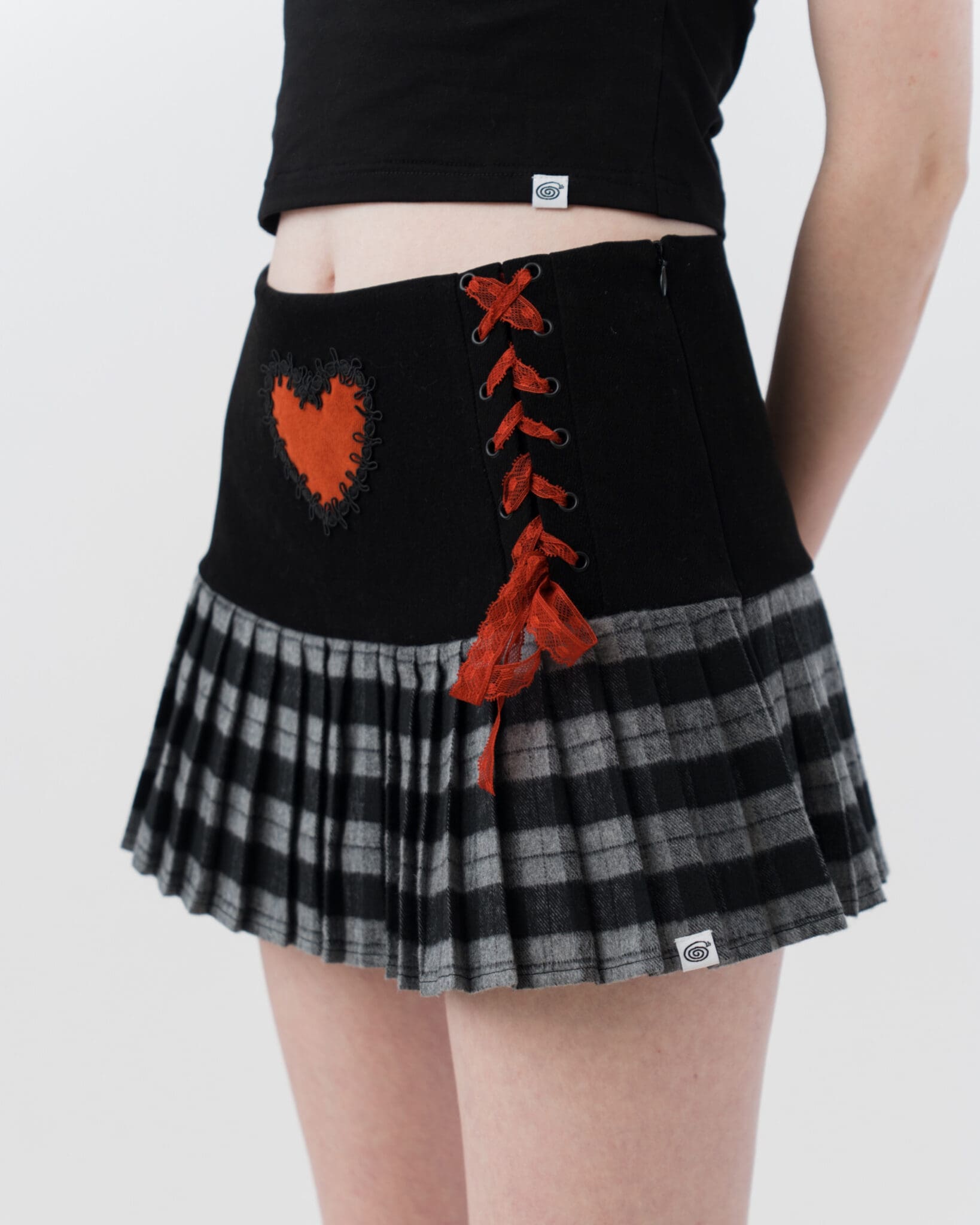 Heart Built-in Shorts Skirt – sixthdimension.shop