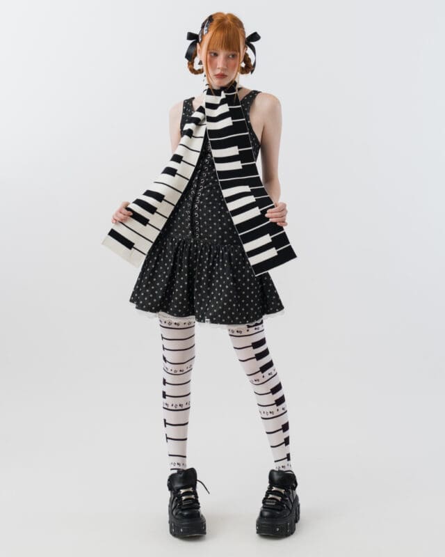 Piano Scarf – sixthdimension.shop