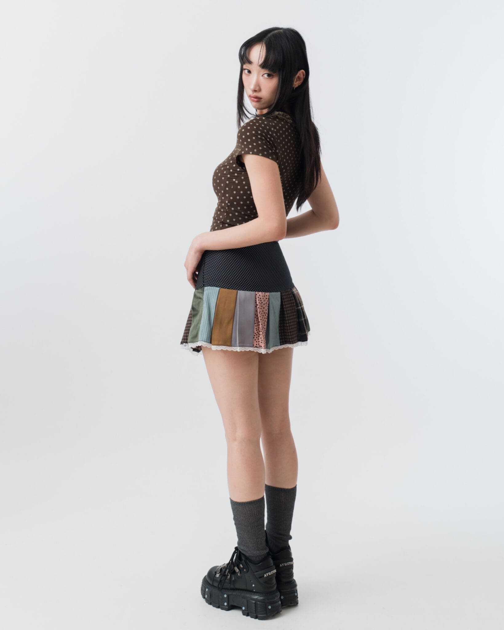 Patchwork Skirt – sixthdimension.shop