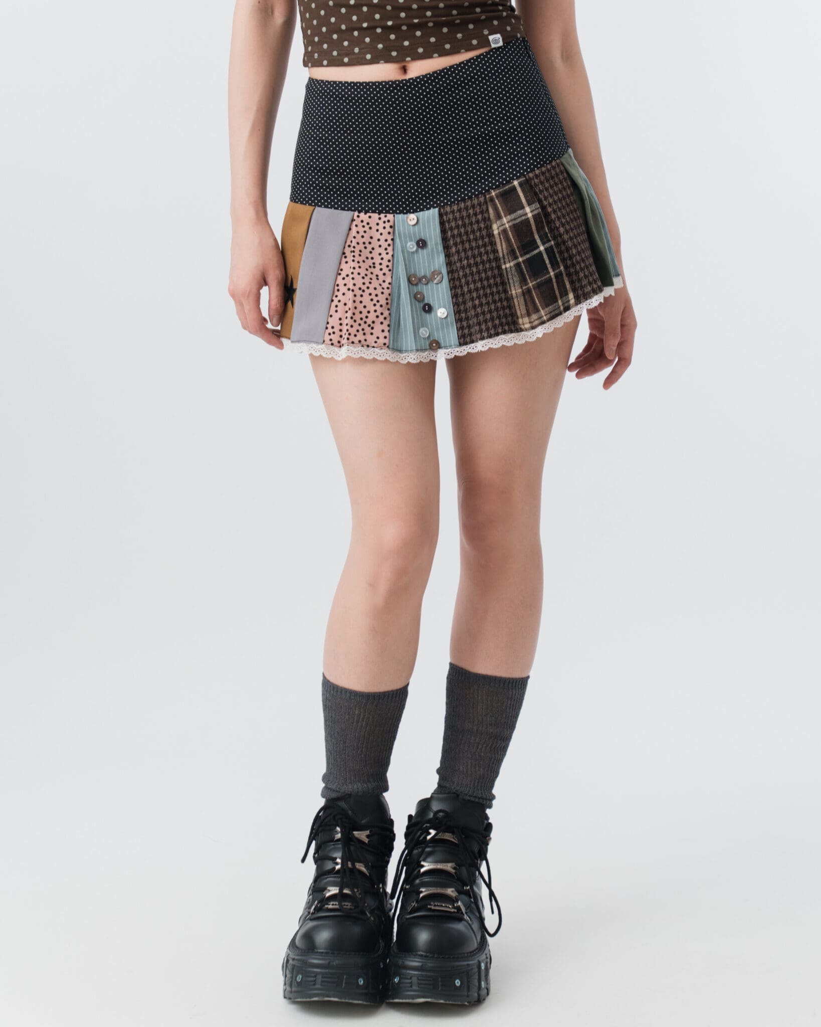 Patchwork Skirt – sixthdimension.shop