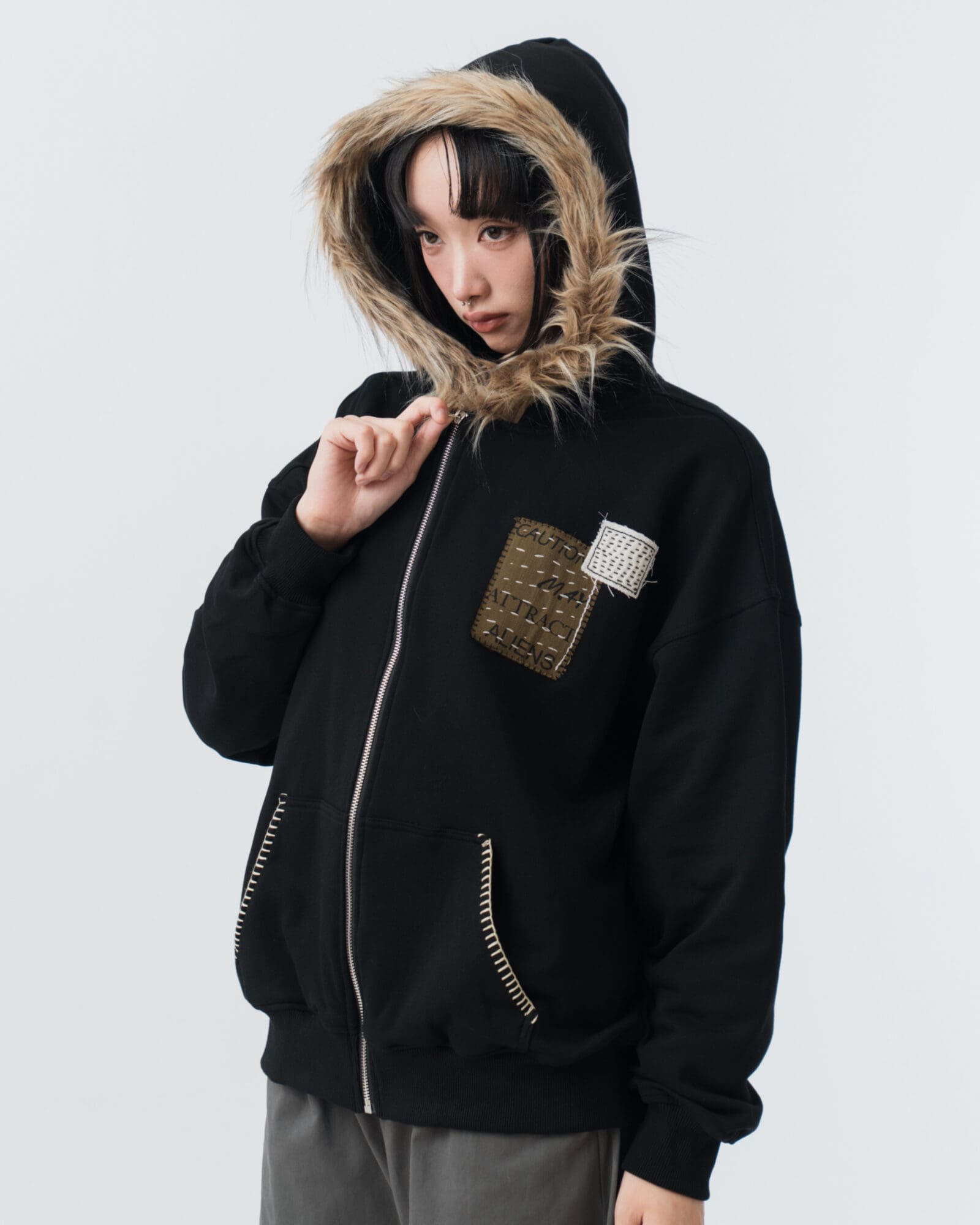 Fur Cosmic Hoodie – sixthdimension.shop