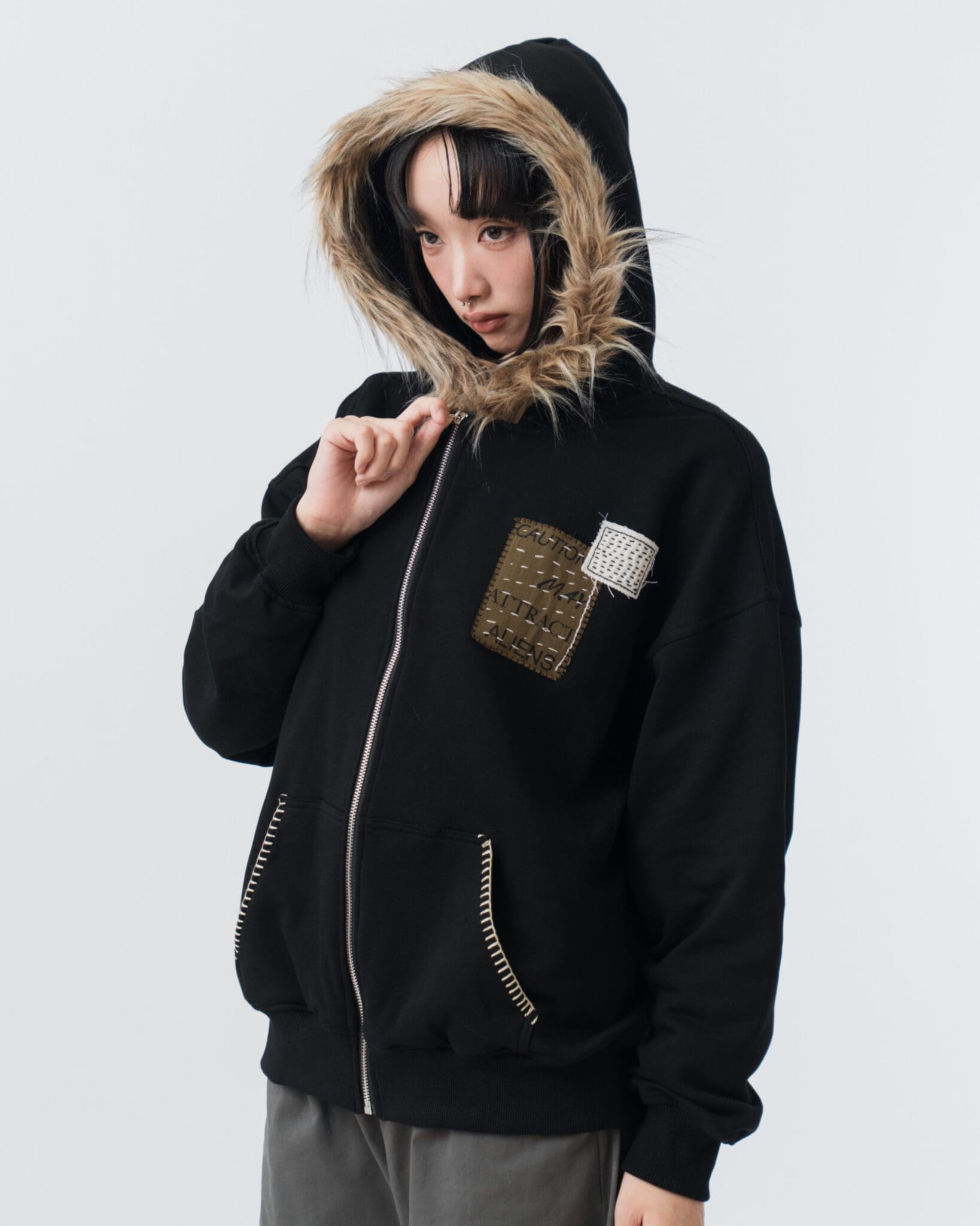 Fur Cosmic Hoodie – sixthdimension.shop