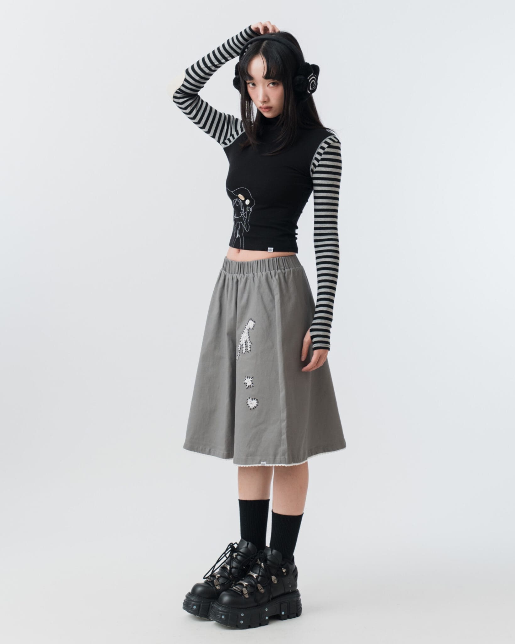 Shisha Midi Skirt – sixthdimension.shop