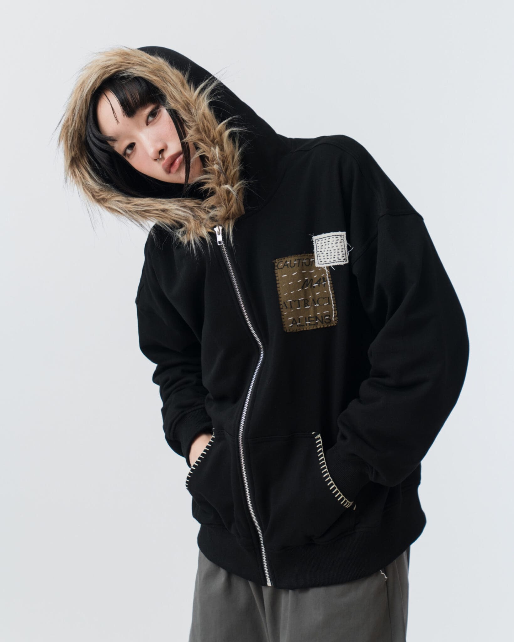 Fur Cosmic Hoodie