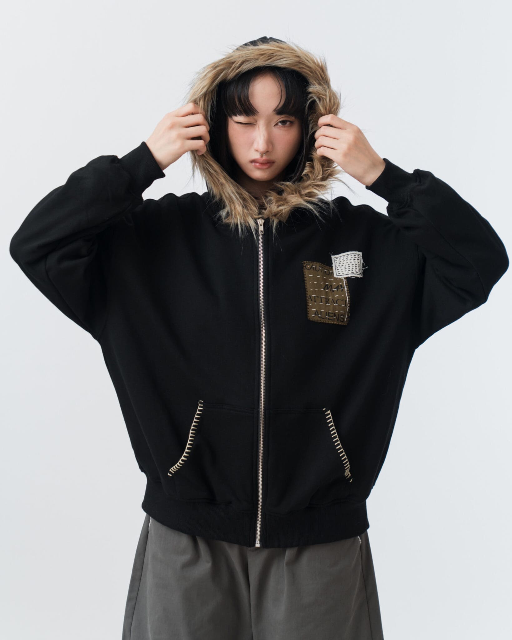 Fur Cosmic Hoodie – sixthdimension.shop