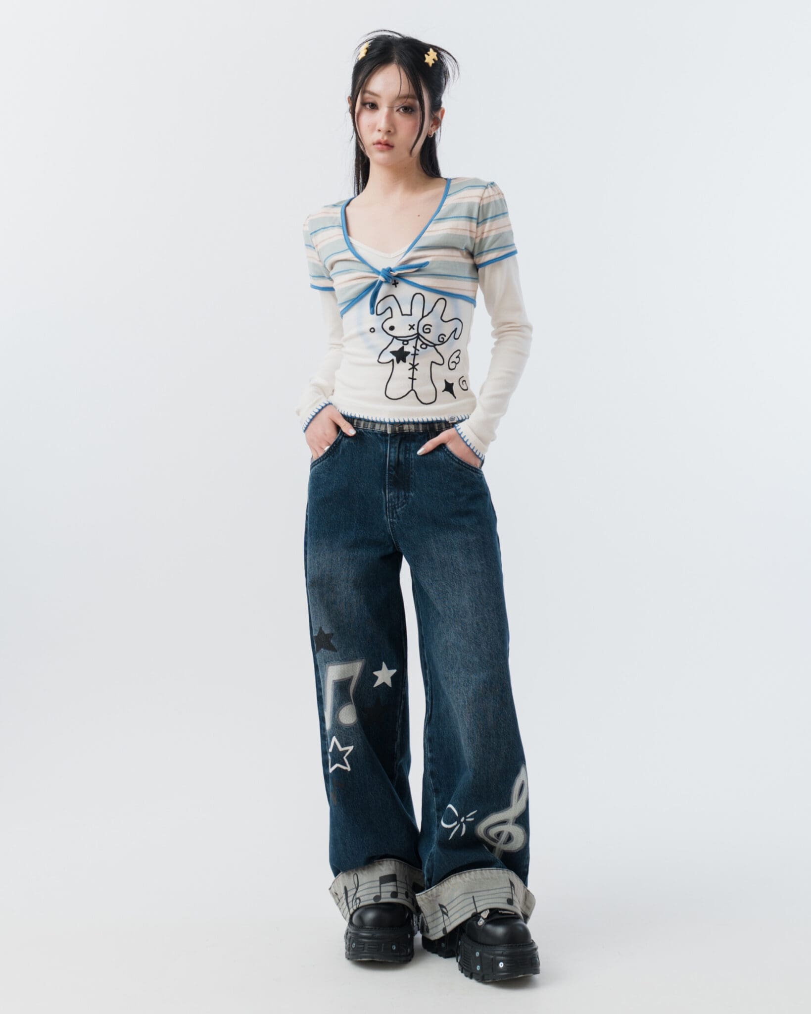 Blue Ribbon Top – sixthdimension.shop