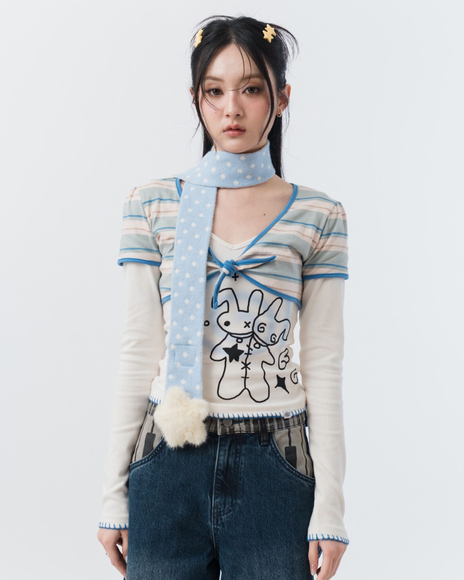 Blue Ribbon Top – sixthdimension.shop