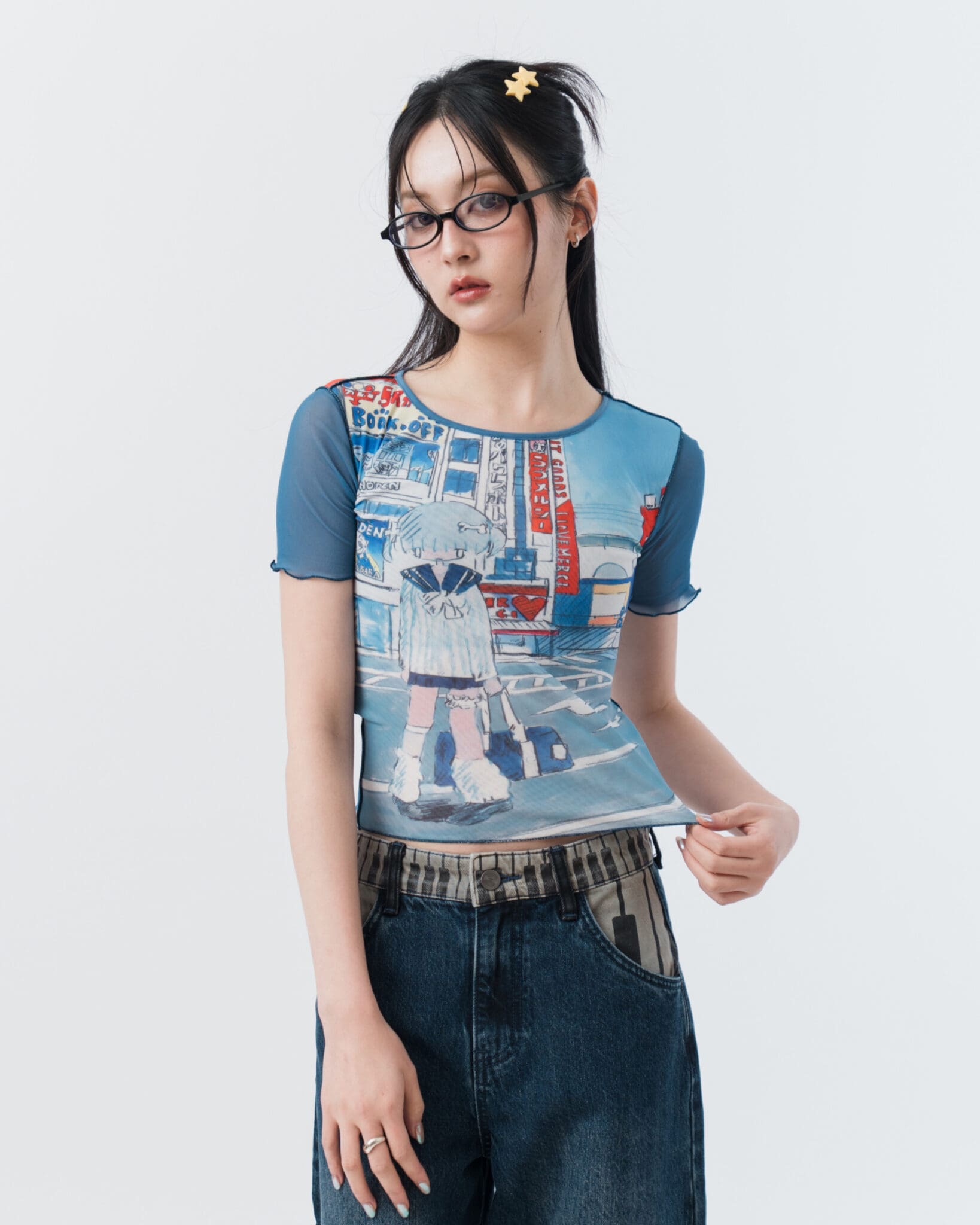 Osaka Mesh Top – sixthdimension.shop