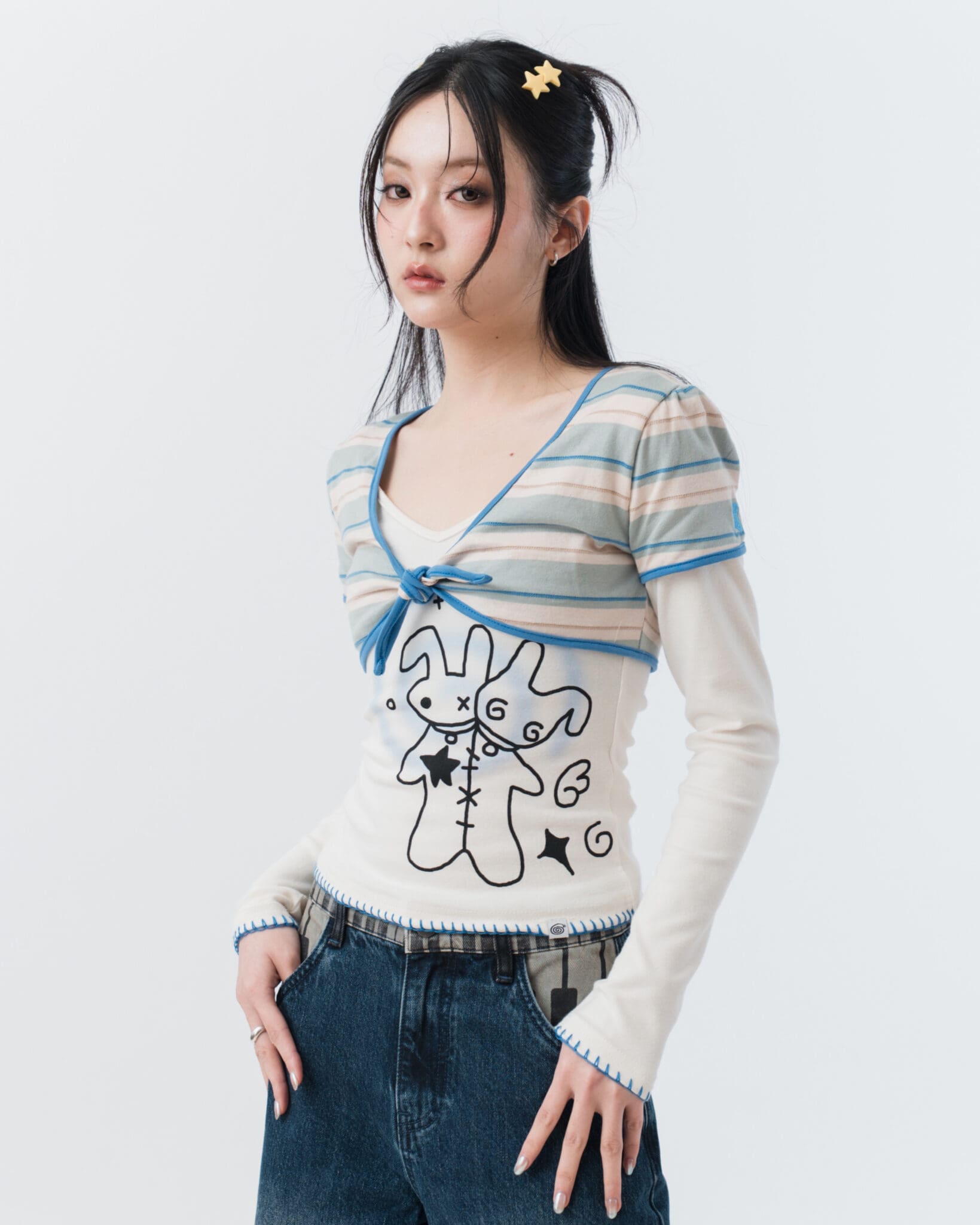 Blue Ribbon Top – sixthdimension.shop