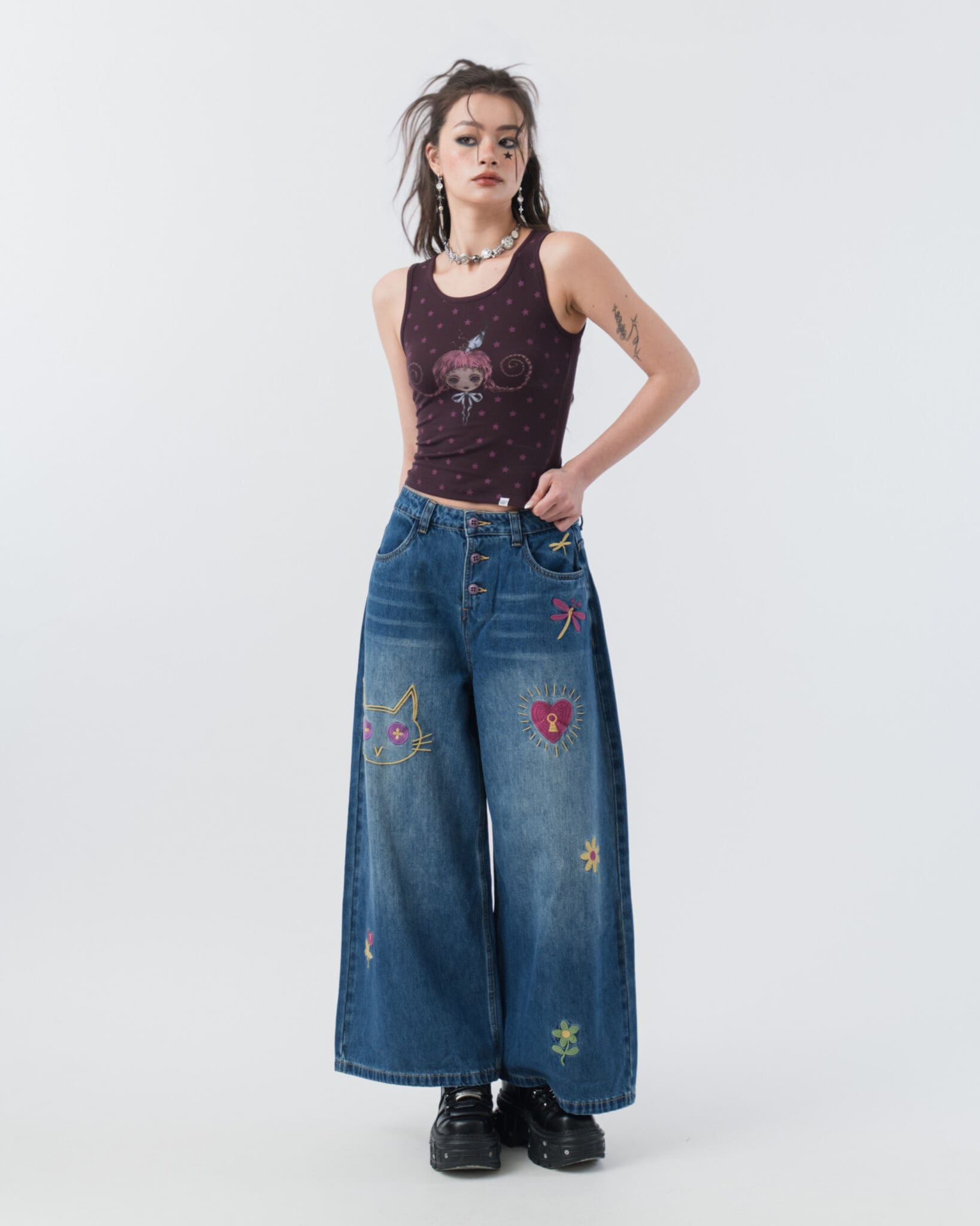 Gardenia Adjustable Jeans
