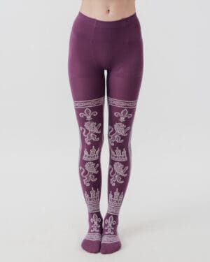 Fleur de Lion Amethyst Tights