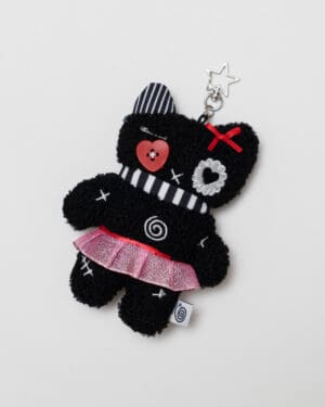 Misfit Kitty Keychain