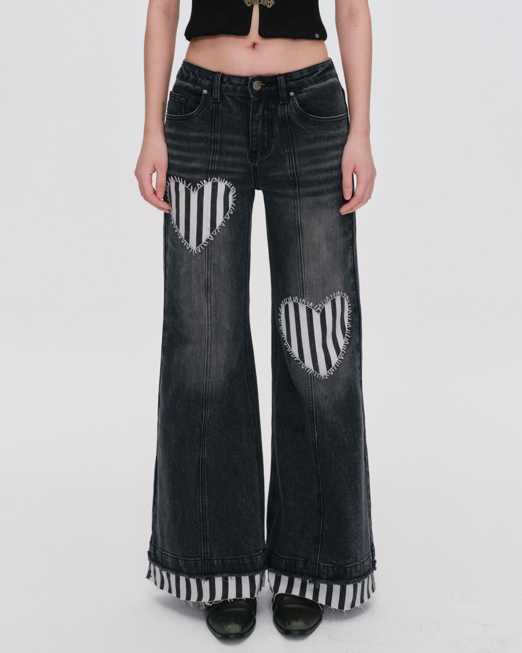 Hollow Hearts Jeans